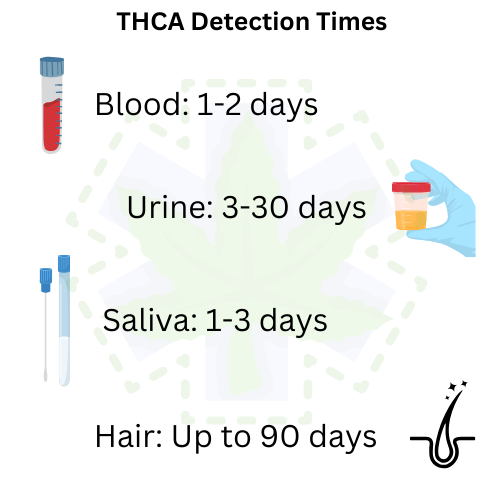 thca detection times